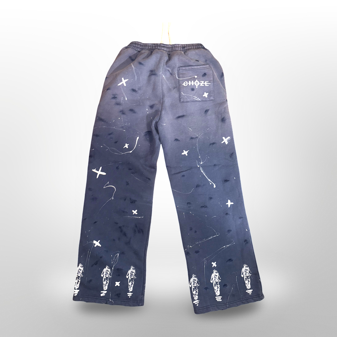 Choze Man Sweatpants / Distressed